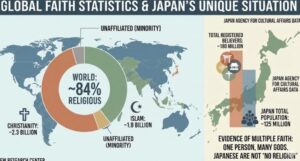統計データが示す世界の信仰状況
