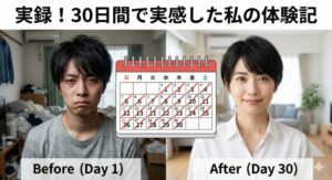 実録！30日間で実感した私の体験記