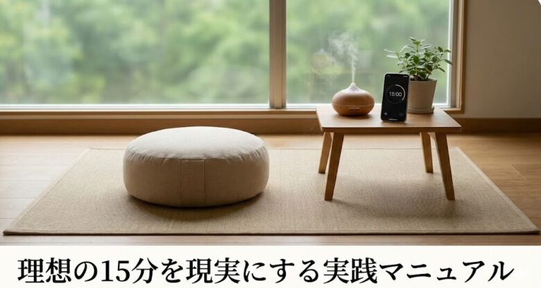 理想の15分を現実にする実践マニュアル